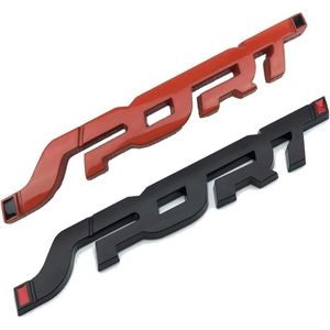 New 2 pack Sport logo badge emblem in various colors.  Choose 1